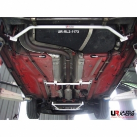 Audi A1 10+ UltraRacing 2-Point Rear Lower Tiebar 1173