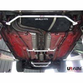 Audi A1 10+ UltraRacing 2-Point Rear Lower Tiebar 1173