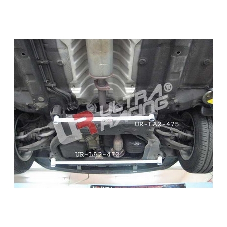 Hyundai Accent 06+ / Kia Rio 1.4 Ultra-R Rear Lower Bar 472