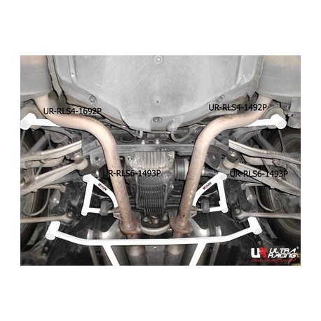 Lexus LS 430 06+ UltraRacing 2x 3-Point Rear Side Bars 1693P