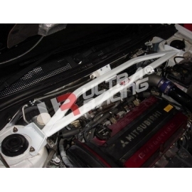 Mitsubishi EVO 7/8/9 UltraRacing 3Point Front Upper Strutbar