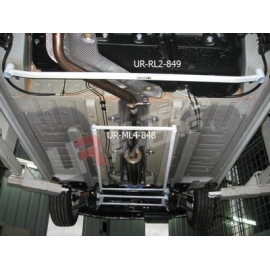Peugeot 308 Turbo + RCZ UltraRacing Mid Lower H-Brace