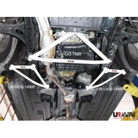 Subaru Outback 09+ Ultra-R 2x 3-Point Front Lower Bars