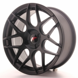 Japan Racing JR18 17x8 ET25 4H Blank Matt Black