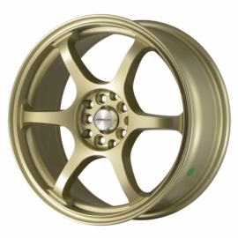 Japan Racing JR1 17x7 ET40 4x100/114 Gold
