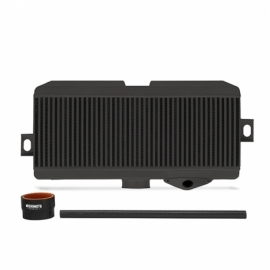 Subaru WRX STI Performance Top-Mount Intercooler Kit, Black Cooler, Black Hoses, 2008-2014