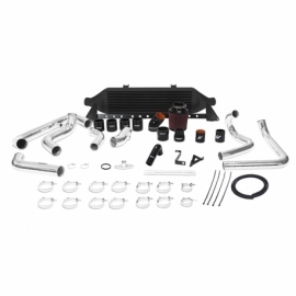 Subaru WRX Front-Mount Intercooler Kit Black + Intake, 2008-2014