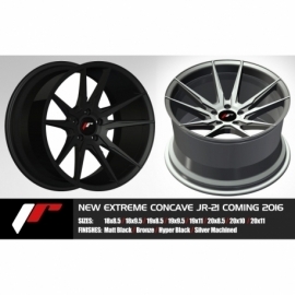 Japan Racing JR21 18x8,5 ET30-40 Blank Hiper Black