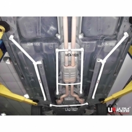 Cadillac CTS 3.6 07+ UltraRacing 2x 3-Point Side Lower Bars