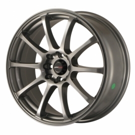 Japan Racing JR2 17x7 ET40 5x100/114 Dark Grey