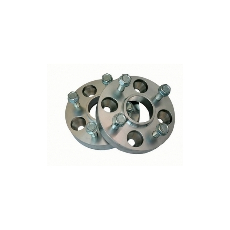 KIT SEPARADORES DOBLE FIJACION SISTEMA B - 20MM 4 tornillos AlfaRomeo/ Lancia/ Fiat