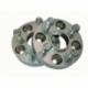 KIT SEPARADORES DOBLE FIJACION SISTEMA B - 20MM 5 tornillos Seat/ Audi/ Vw/ Skoda