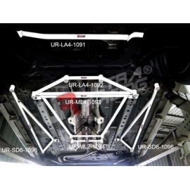 Ford Fiesta MK6/7 1.6 /Mazda 2 07+ Ultra-R Side Lower Bars
