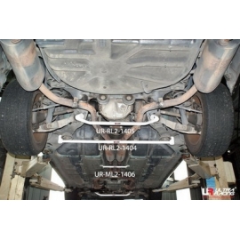 Jaguar S-Type 3.0 V6 99-08 UltraRacing Rear Lower Bar 1405