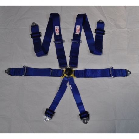 Hel Performance Harness FIA Acero 3" Azul