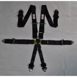 Hel Performance Harness FIA Acero 3" Negro