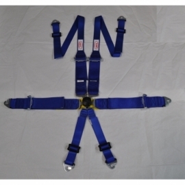 Hel Performance Harness FIA / Hans Acero Azul