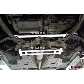 Peugeot 407 04-10 2.0 UltraRacing 2-Point Front Lower Tiebar
