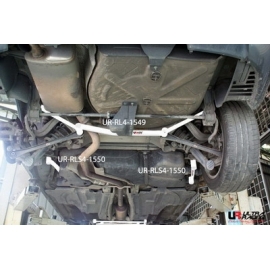 Peugeot 407 04-10 2.0 UltraRacing 4-Point Rear Lower Brace