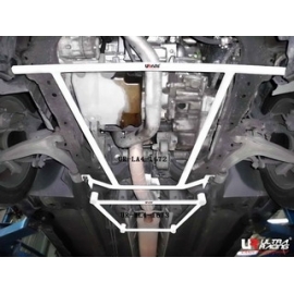 Saab 93 02-12 2.0T UltraRacing 4-Point Mid Lower Brace