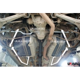 Ssangyong Actyon 06-11 2.0D Ultra-R 2x 2Point Rear Side Bars