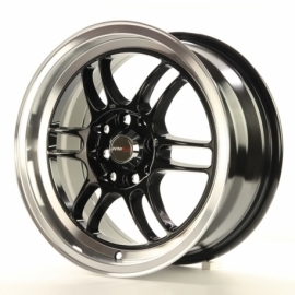 Japan Racing JR7 15x7 ET40 4x100/114 Gloss Black