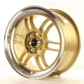 Japan Racing JR7 15x7 ET40 4x100/114 Gold
