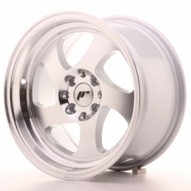 Japan Racing JR15 15x8 ET20 4x100/108 Machined Sil